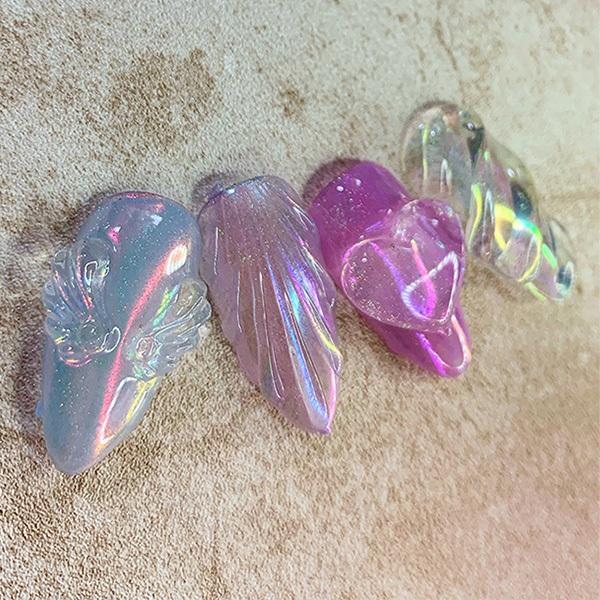 ネイル ユニコーンキャンディー ユニコーンパウダー ホログラフィック