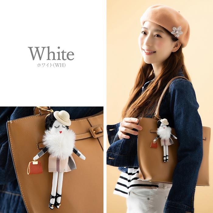 バッグチャーム チャームアクセドール キーリング キーホルダー バッグ