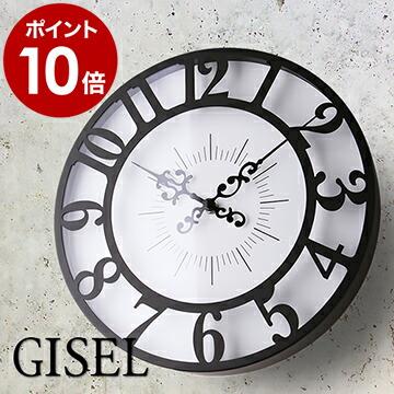 掛け時計 Gisel ジゼル ］壁掛け時計 アンティーク おしゃれ 時計