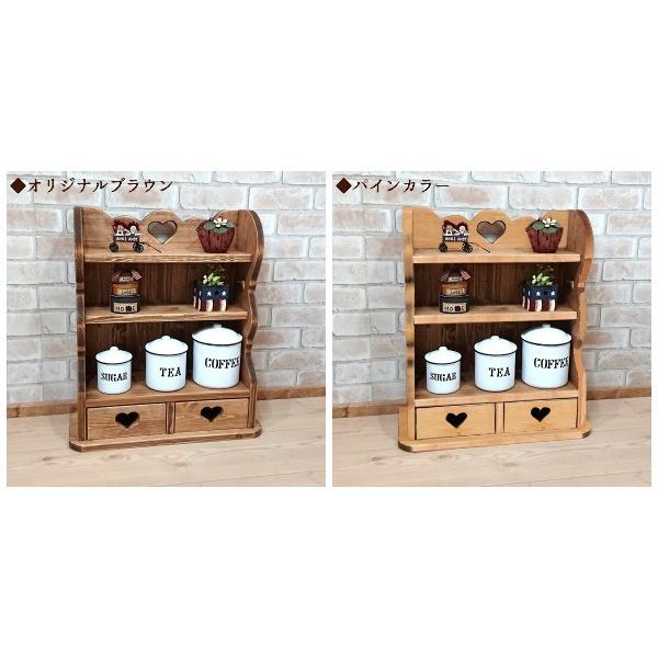 飾り棚フリーラック W48×H55cm 日本製 完成品 オーダー可 カントリー