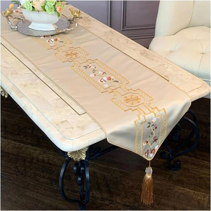 シノワズリ テーブルランナー 210cm テーブルセンター クラシック