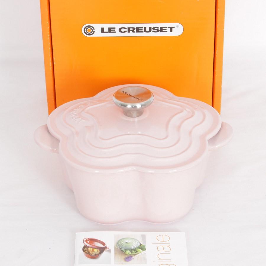 ボーナスストア+5％】ル・クルーゼ ココットフルール 16cm シフォン