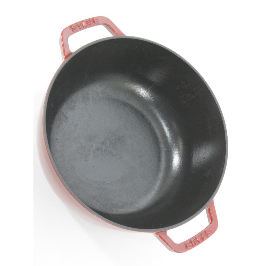 ピコ・ココット 【美品】ストウブ スノーフレークココット 24cm