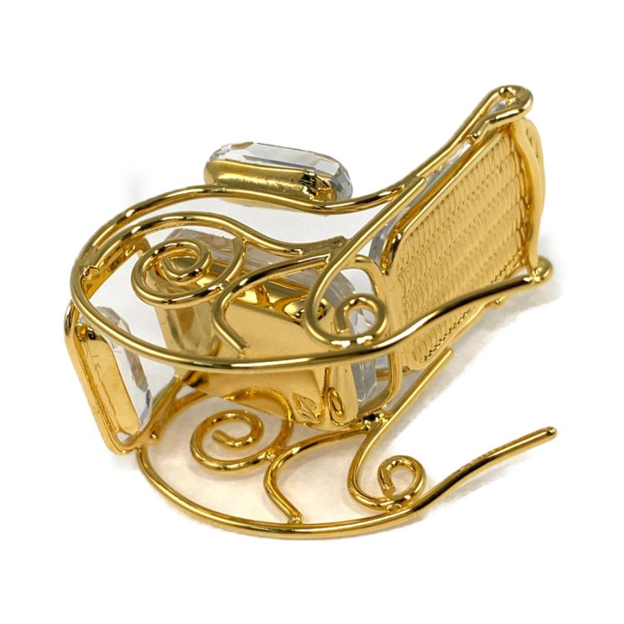 SWAROVSKI（スワロフスキー） クリスタル 置物ロッキングチェア/243442