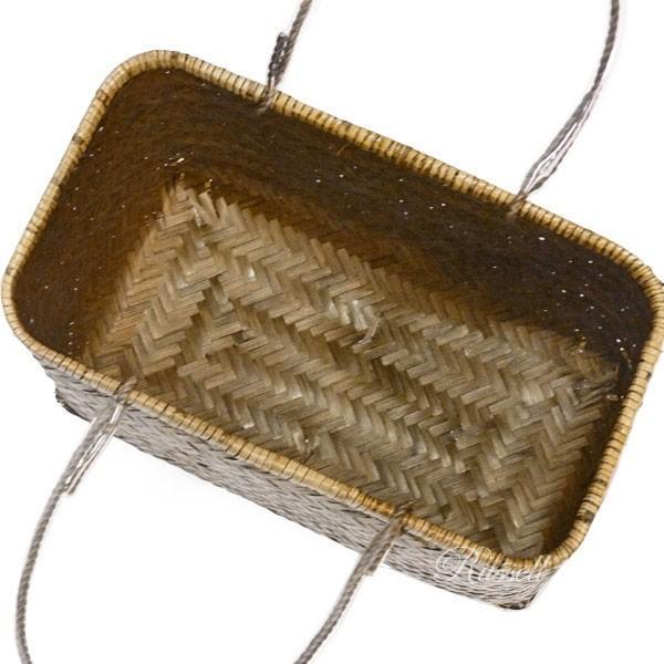 竹かご 竹かごバッグ 市場かご 一貫張り 一閑張り 材料 かごバッグ