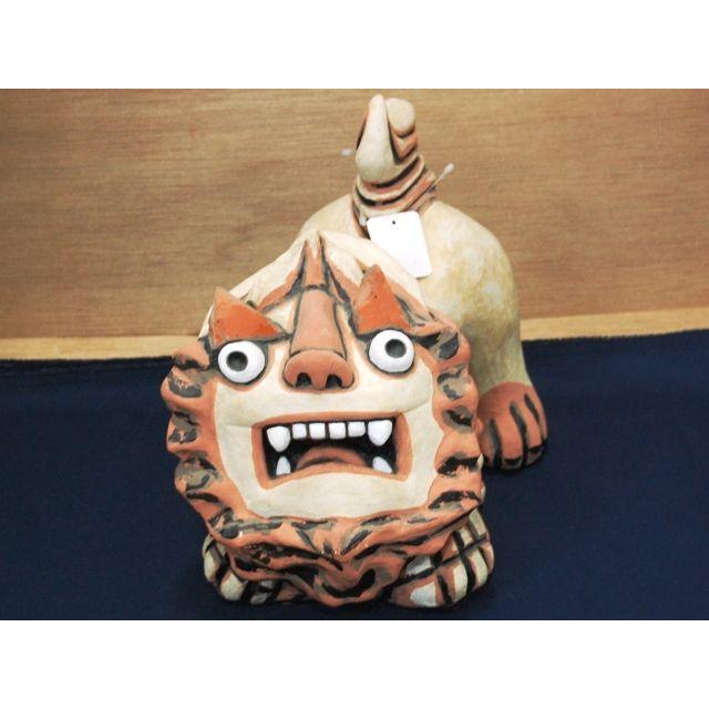 漆喰シーサー＠なか村工房＠仲村良英 沖縄 置きもの シーサー 沖縄産