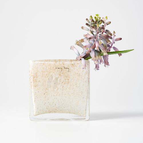 HenryDean ヘンリーディーン スクエアXS リンクスA ガラス花瓶 花器