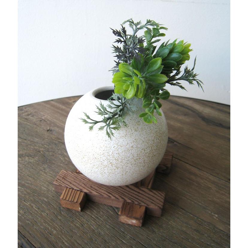 花器 おしゃれ 一輪挿し 花瓶 花びん 信楽焼 陶器 花入れ ホワイト