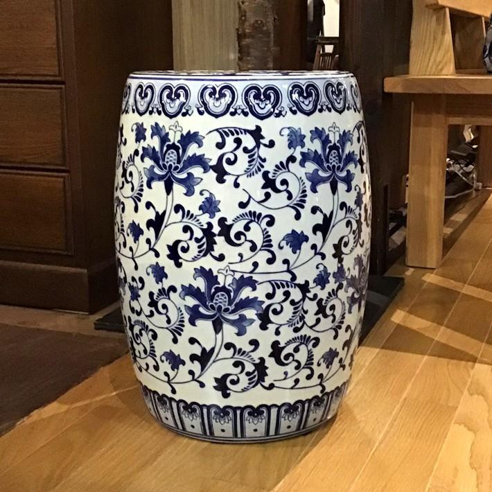 スツール チェア 陶器 イス アジアン オリエンタル コンパクト