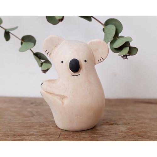コアラ こあら Koala インテリア 置物 木彫り 木製 動物雑貨
