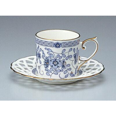 NARUMI ナルミ ミラノ メッシュコーヒーカップ＆ソーサー（1客） 160cc