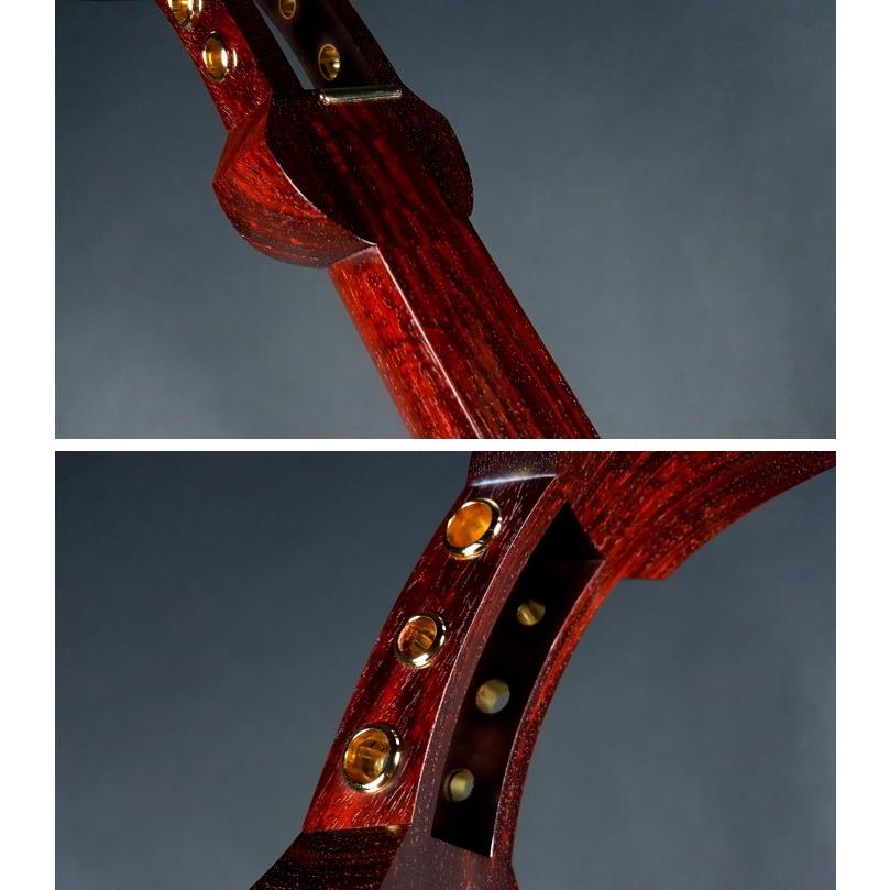 長唄三味線（紅木金細）本体のみ【師範モデル】（YSG-3209K） : 和楽器