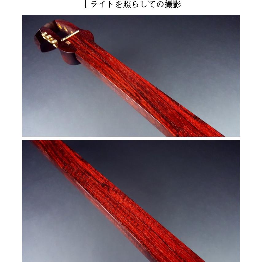 津軽三味線（紅木金細）本体のみ【プロモデル】（YSG-5212K） : 和楽器