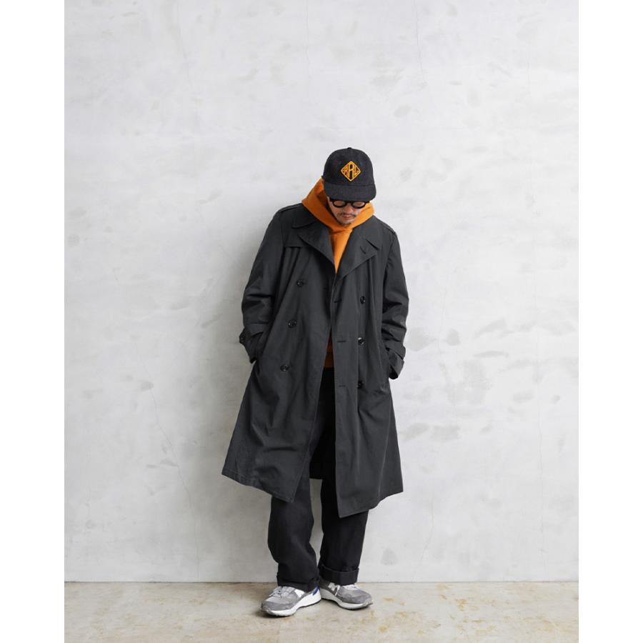 MILITARY（ミリタリー） 実物 USED 米軍 U.S. NAVY ブラックトレンチ