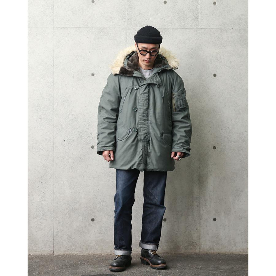 MILITARY（ミリタリー） 希少 実物 USED 米軍 N-3B フライトジャケット