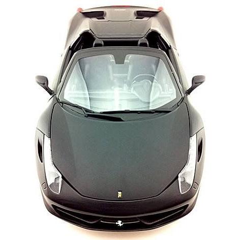 FERRARI フェラーリ 458 spider 黒(マットブラック) hotwheels ホット