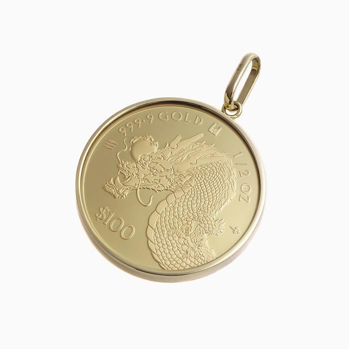 2024年版 干支 タツ 辰 ドラゴン 龍 純金 K24 24金 コイン COIN 金貨 1