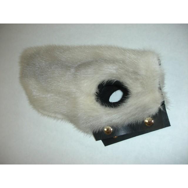 超小型犬 毛皮 コート サファイヤミンク 1号サイズ細め