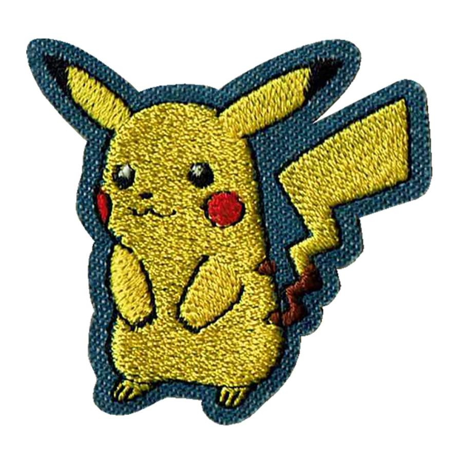 Pokemon（ポケモン） ワッペン アイロン おしゃれ 刺繍 ステッカー