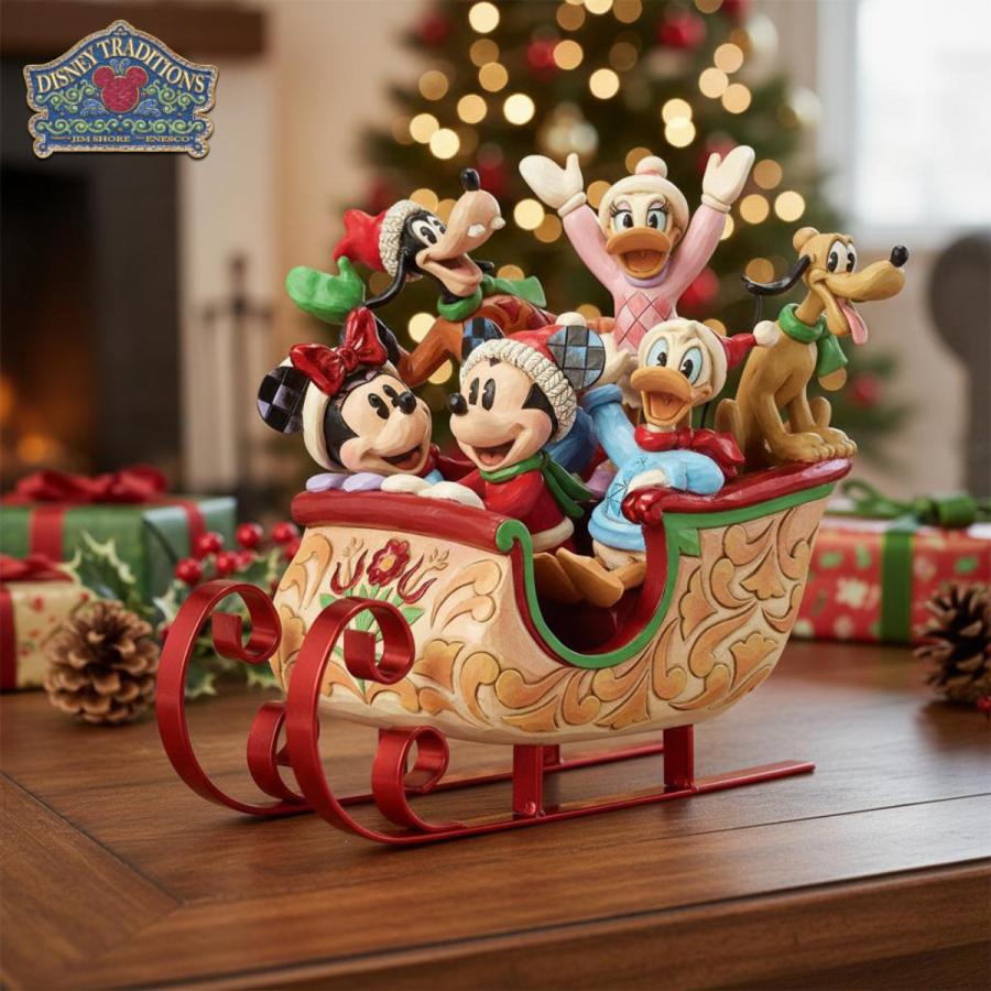 Disney（ディズニー） ミッキー&フレンズ そり 20.3cm クリスマス