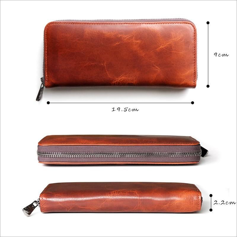 長財布 メンズ 本革 日本製 ZOO PUMA WALLET9 財布 爆買 : 革小物