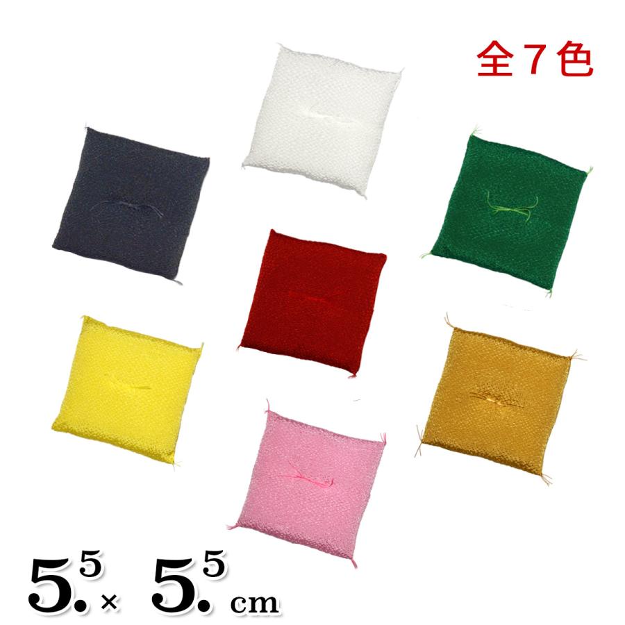 置物用ミニ座布団 風水ざぶとん （極小）5.5x5.5cm [CP5] : 人形の東籬