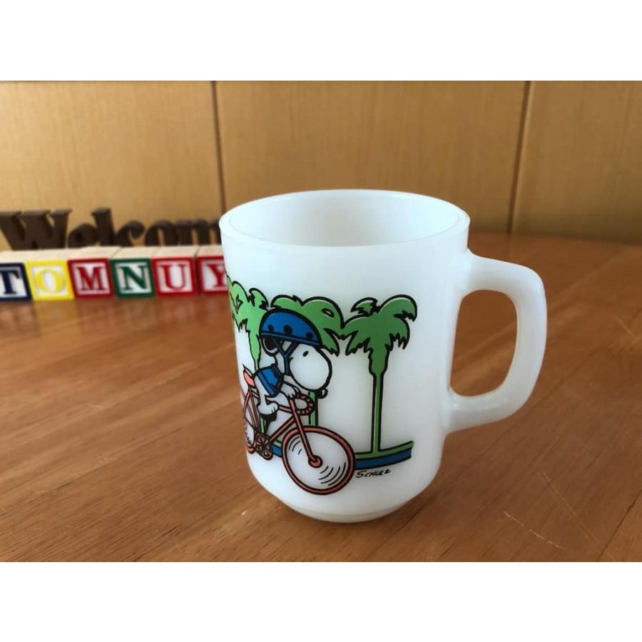 ファイヤーキング fire-king スヌーピー ペダルパワー : Tom-nuy