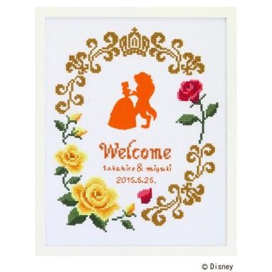 Disney（ディズニー） クロスステッチ刺繍キット 7466 【ウェルカム