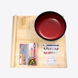 家庭用麺打ちセット (大) A-1220 (そば・うどんDVD付) 味づくり自分流