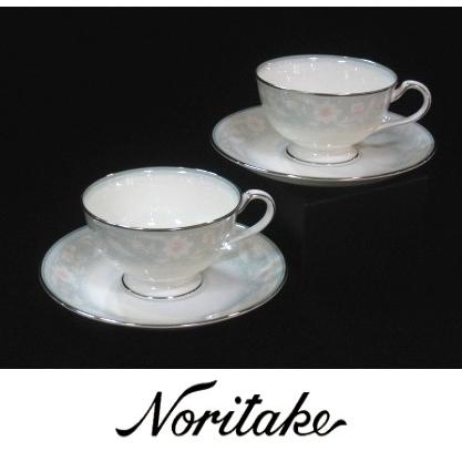 ノリタケ 【ノリタケ】≪フェアモント≫ ティー・コーヒー碗皿ペア