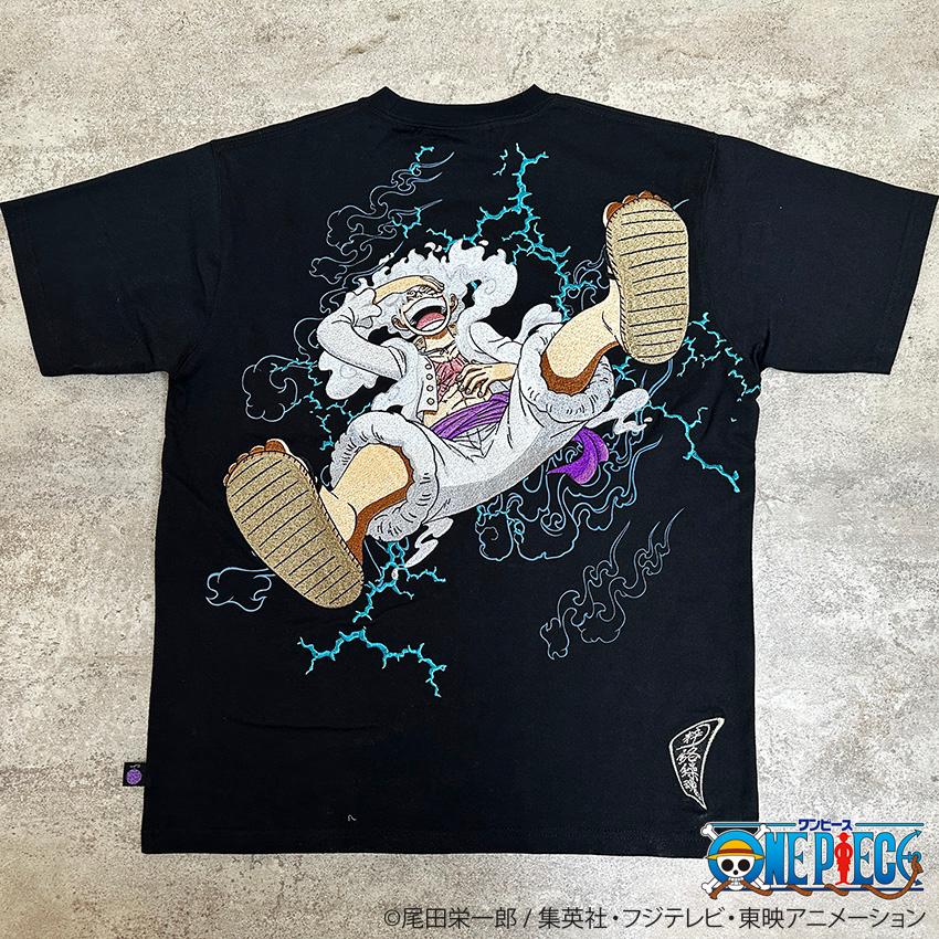 ONE PIECE× 絡繰魂 【ルフィ】ギア5 Tee : takafuku1915 - 通販