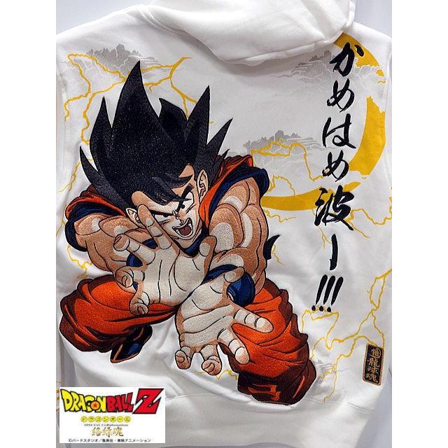 DRAGON BALL Z X絡繰魂コラボ 孫悟空 超かめはめ波 パーカー