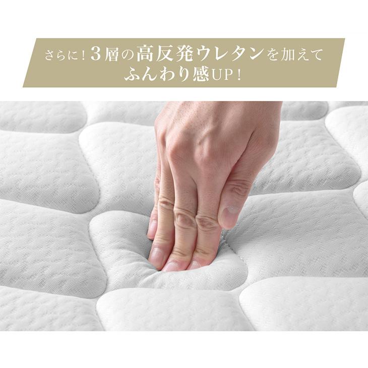 タンスのゲン マットレス セミダブル ボンネルコイルマットレス