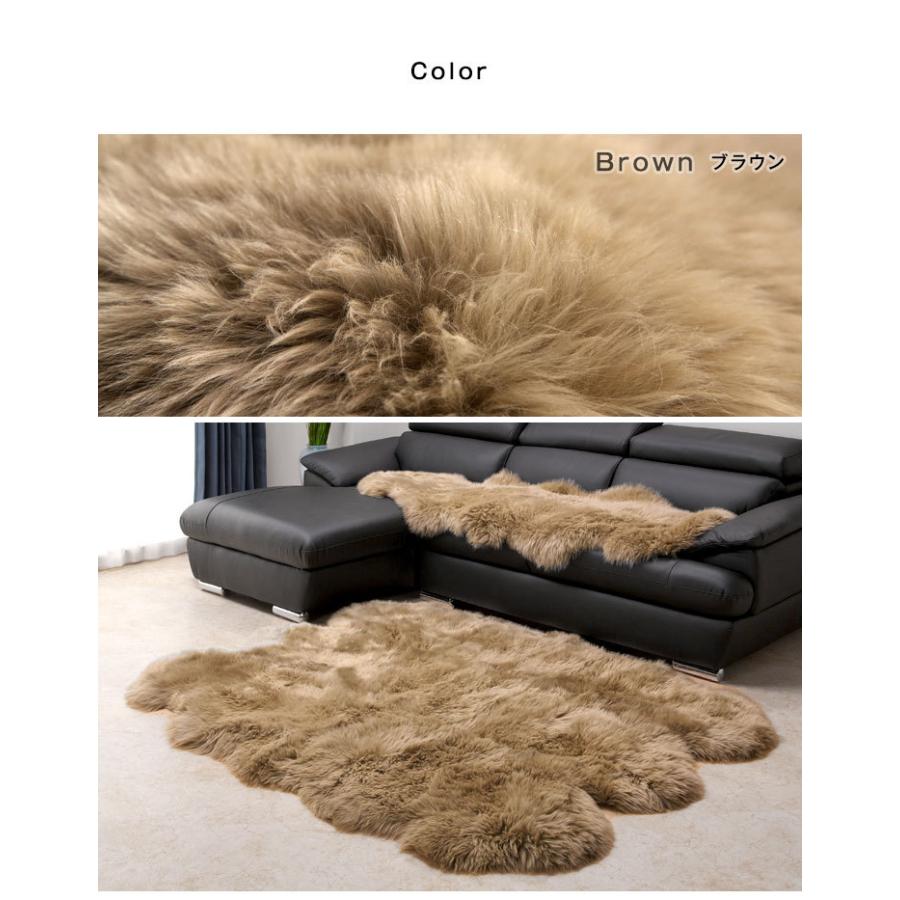 タンスのゲン 25日正午〜+3% ムートンラグ ラグ ラグマット 本物