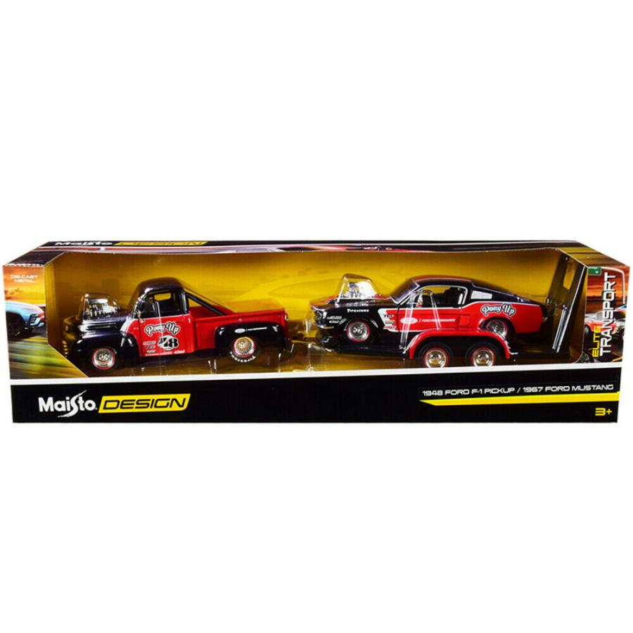 マイスト Maisto 1/24 1948 フォード F-1 ピックアップ ＋ 1967