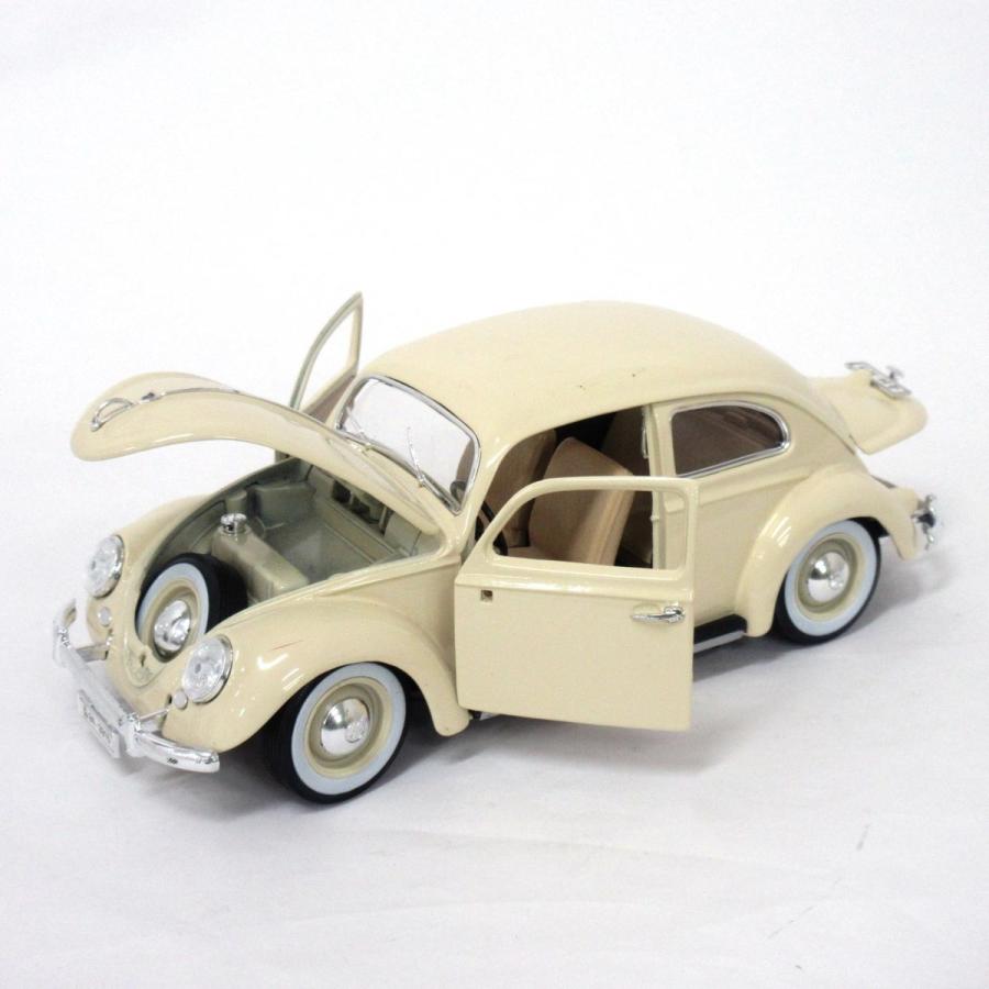 Bburago 1/18 フォルクスワーゲン ビートル(1955) ベージュ ブラーゴ