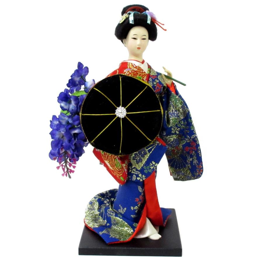 日本人形 9インチ 藤娘 着物 みやび人形 303-026 : テンマヤ - 通販