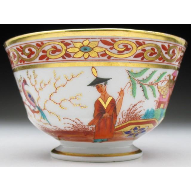 ROYAL WORCESTER ウースター 金彩東洋人物風景絵 カップ＆ソーサー