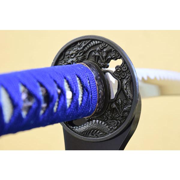 模造刀 マーブル青 大刀 Blue Marble クリーニングクロス付セット 国産