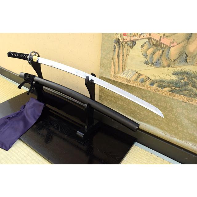 模造刀 斎藤一拵え 亜鉛合金刀身 名刀シリーズ クリーニングクロス付