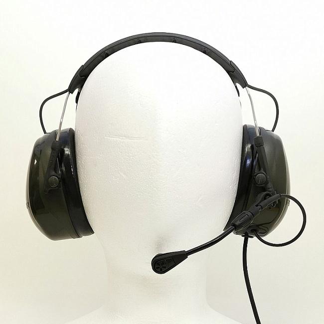 3M イヤーマフ MT53H520A-77 マイク PTT付 (遮音値NRR25dB) ペルター