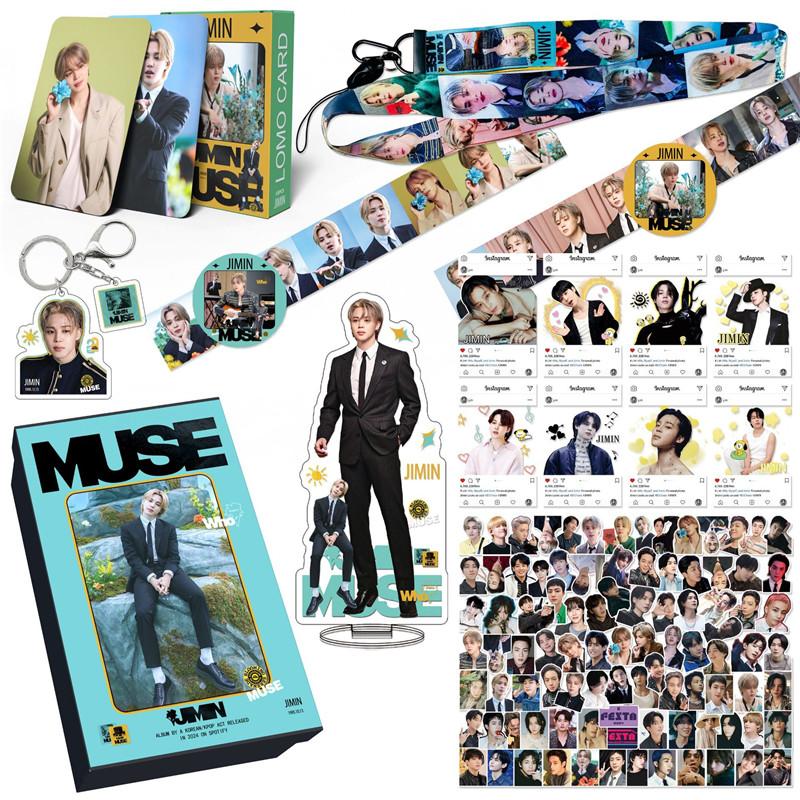 JIMINグッズ ギフトボックス フォトカード MUSE テープ セット BTS