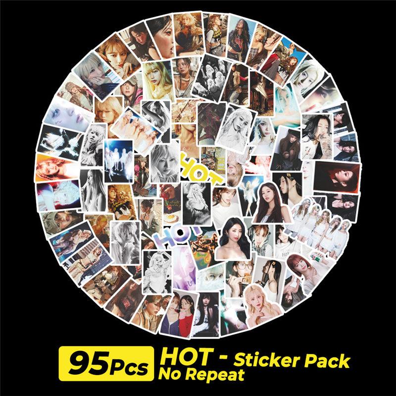 LE SSERAFIMグッズ シール シールセット 95枚 ルセラフィム HOT ス