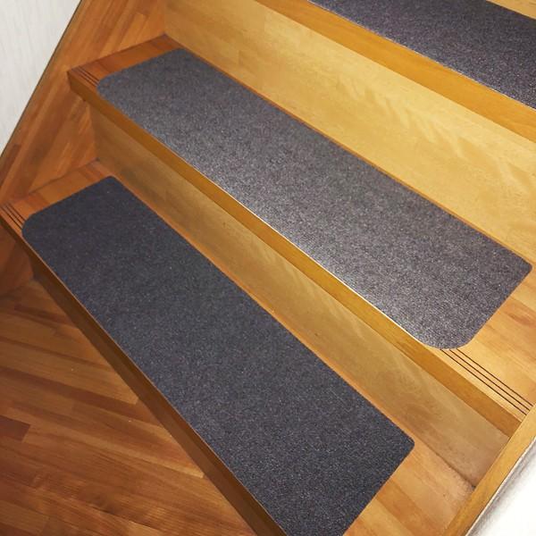 ツジトミ 階段マット 滑り止め 15枚 おしゃれ 階段用 滑り止めマット