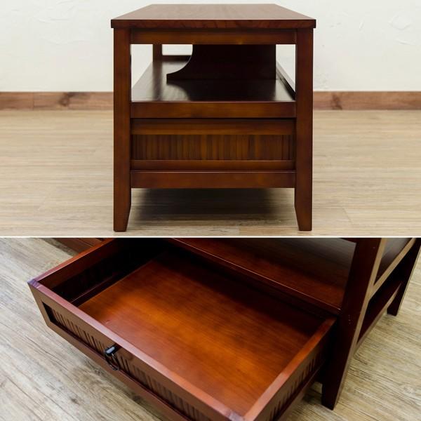 テレビボード 木製 竹 バンブー アジアン TV台 52型まで対応 : うさぎ