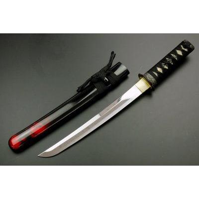 模造刀 小太刀 黒赤 マーブル鞘 YK : 岐阜関刃物工房V.ROAD Yahoo店