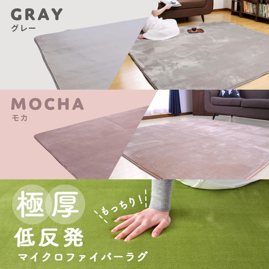 DORIS（ドリス） 極厚低反発ラグ 幅200 奥行300 厚み2.5 低反発