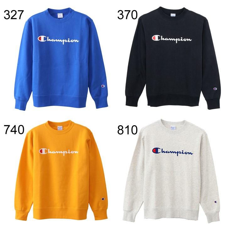 スウェット 長袖 シャツ メンズ champion チャンピオン 男性用 クルー