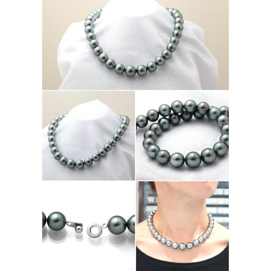 南洋黒蝶パールネックレス11mm〜14.7mm : 宝寿堂 Yahoo!店 - 通販