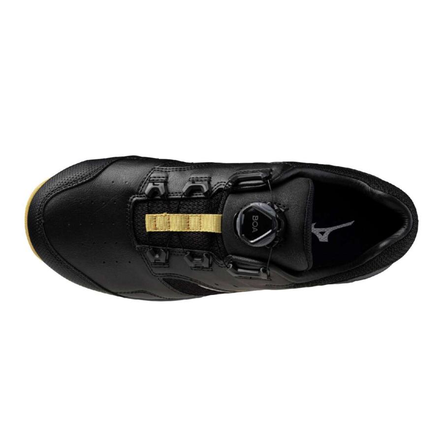 オールマイティ MIZUNO LSII51L WIDE F1GA241509 ブラック×ゴールド